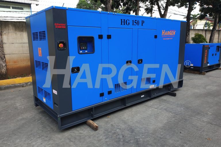 Jual Genset Perkins 180 KVA Stamford Silent Type HARGEN Genset